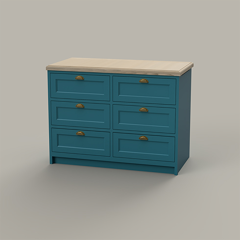 Base unit 1200 six drawers